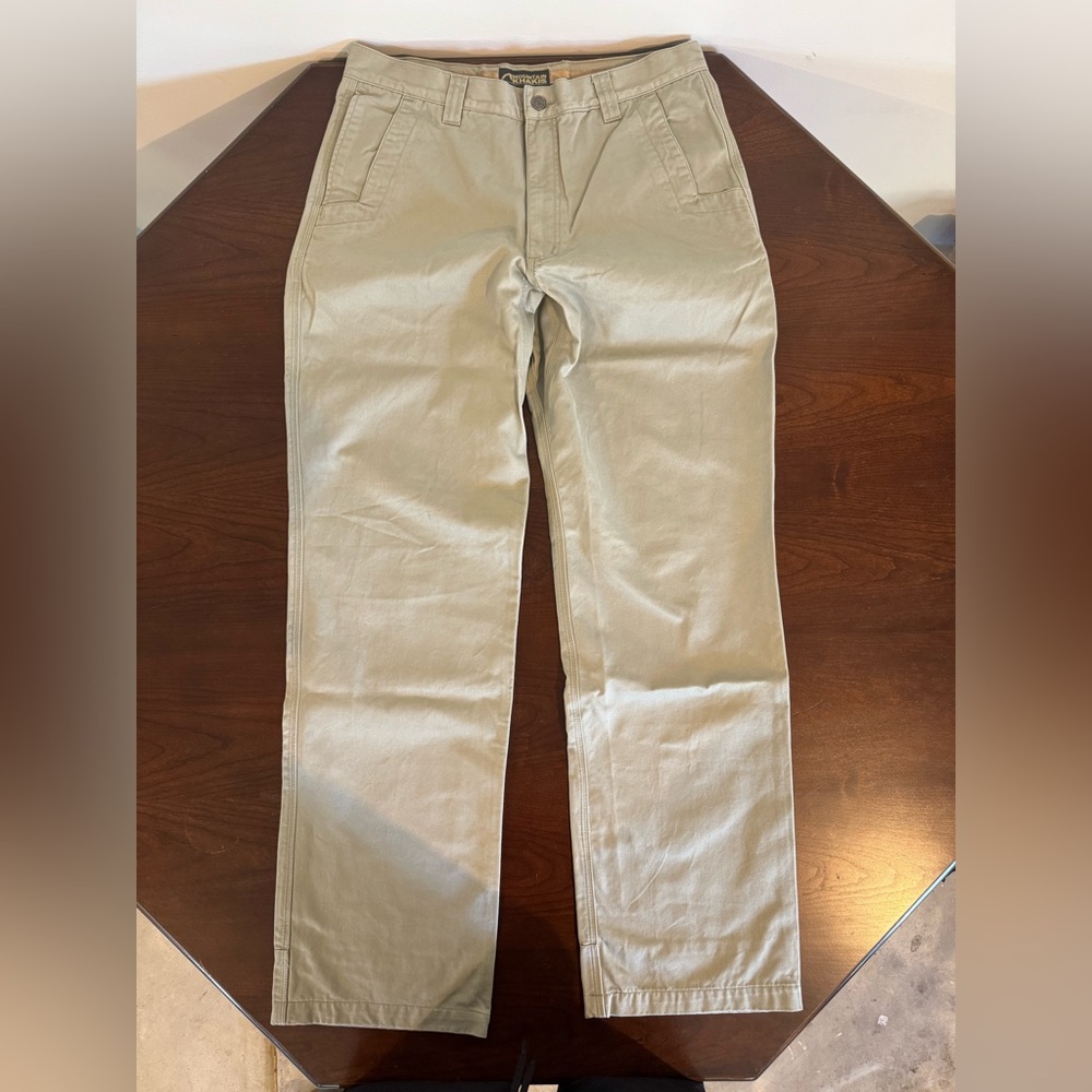 Mountain Khakis Men's Straight Leg Chinos in Light Khaki